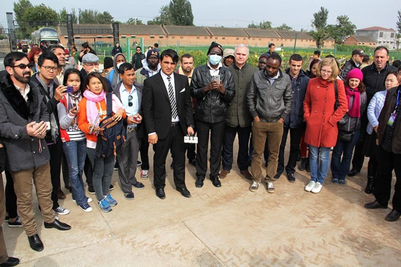 72名外國專家為何同時考察一個菊花基地？